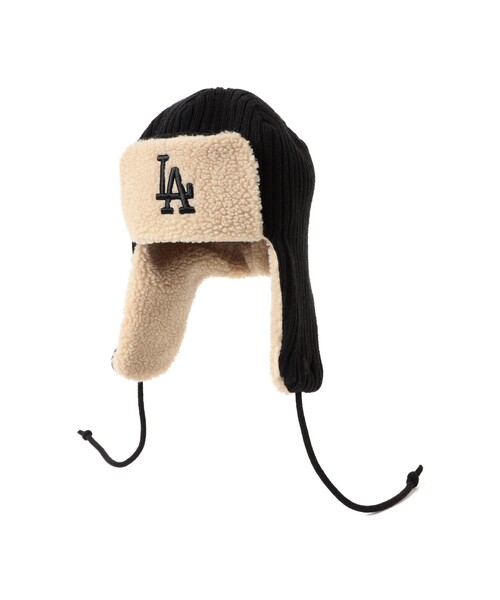 NEW ERA（ニューエラ）の「NEW ERA / 別注 KNIT TRAPPER（ハット・メンズ・ブラック/ネイビー・ONE SIZE）」の2枚目の写真