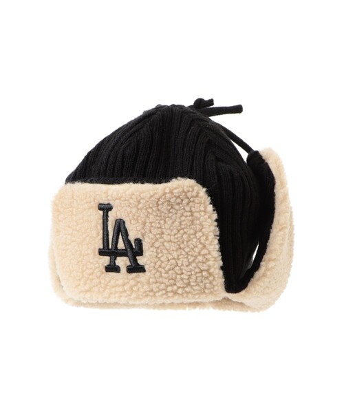 NEW ERA（ニューエラ）の「NEW ERA / 別注 KNIT TRAPPER（ハット・メンズ・ブラック/ネイビー・ONE SIZE）」の3枚目の写真