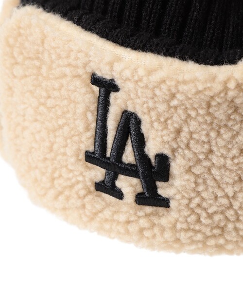 NEW ERA（ニューエラ）の「NEW ERA / 別注 KNIT TRAPPER（ハット・メンズ・ブラック/ネイビー・ONE SIZE）」の4枚目の写真