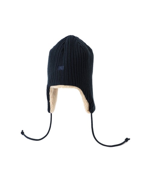 NEW ERA（ニューエラ）の「NEW ERA / 別注 KNIT TRAPPER（ハット・メンズ・ブラック/ネイビー・ONE SIZE）」の6枚目の写真