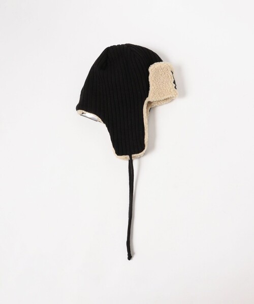 NEW ERA（ニューエラ）の「NEW ERA / 別注 KNIT TRAPPER（ハット・メンズ・ブラック/ネイビー・ONE SIZE）」の12枚目の写真