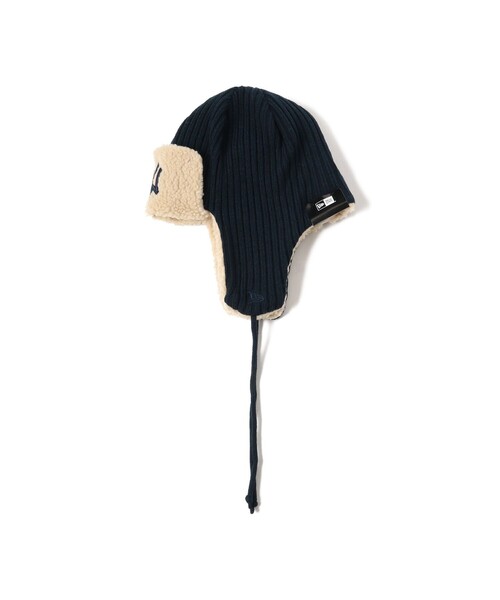 NEW ERA（ニューエラ）の「NEW ERA / 別注 KNIT TRAPPER（ハット・メンズ・ブラック/ネイビー・ONE SIZE）」の14枚目の写真