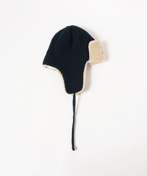 NEW ERA（ニューエラ）の「NEW ERA / 別注 KNIT TRAPPER（ハット・メンズ・ブラック/ネイビー・ONE SIZE）」の15枚目の写真