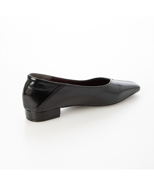 EVOL（イーボル）の「【EVOL】Vカットスクエアパンプス IX5486（パンプス・レディース・ブラック/シルバー/ピンク/アイボリー/ゴールド・25.0cm/22.5cm/23.5cm/24.5cm/23.0cm/24.0cm/22.0cm）」の8枚目の写真