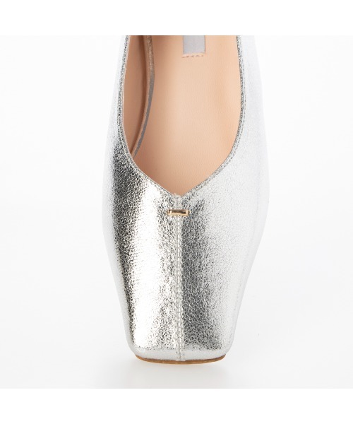 EVOL（イーボル）の「【EVOL】Vカットスクエアパンプス IX5486（パンプス・レディース・ブラック/シルバー/ピンク/アイボリー/ゴールド・25.0cm/22.5cm/23.5cm/24.5cm/23.0cm/24.0cm/22.0cm）」の22枚目の写真