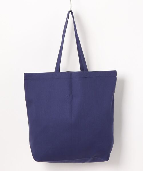 SNOOPY×OLD BETTY'S(スヌーピーカケルオールドベティーズ)の「スヌーピー【SNOOPY】Canvas Tote Bag(L) ワッペン SURFIN(トートバッグ・レディース・カーキ/グリーン/オリーブ/インディゴブルー・L)」の7枚目の写真