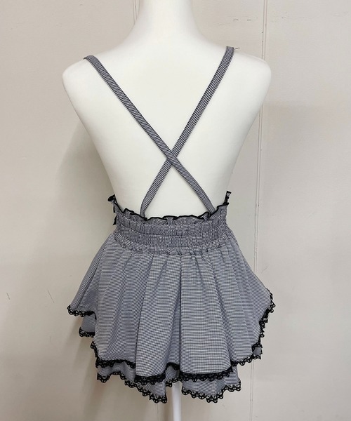 もえにゃちゃんコラボ】二段フリルリボンスカパン（スカート）｜MA*RS