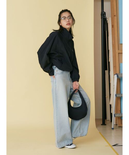 【セール】【WEB限定】エンブロイダリーナイロンブルゾン（ブルゾン）｜Ungrid（アングリッド）