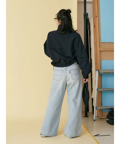 【セール】【WEB限定】エンブロイダリーナイロンブルゾン（ブルゾン）｜Ungrid（アングリッド）