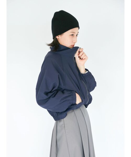 【セール】【WEB限定】エンブロイダリーナイロンブルゾン（ブルゾン）｜Ungrid（アングリッド）