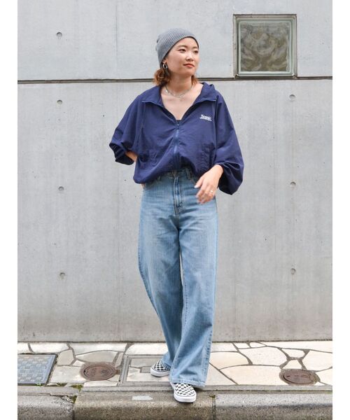 【セール】【WEB限定】エンブロイダリーナイロンブルゾン（ブルゾン）｜Ungrid（アングリッド）