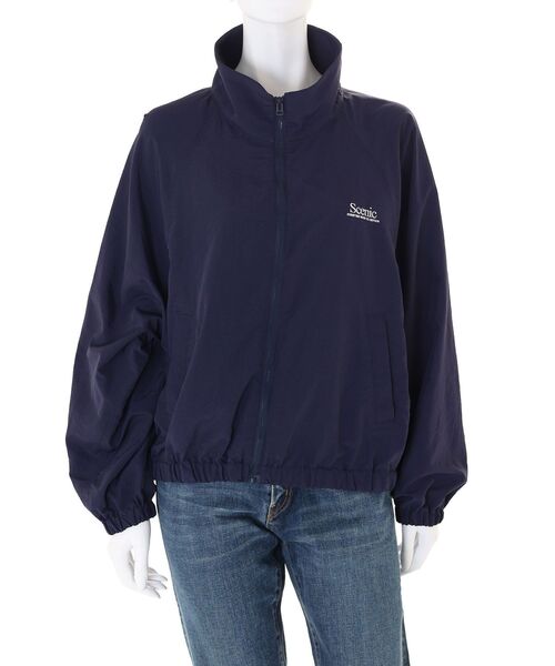 【セール】【WEB限定】エンブロイダリーナイロンブルゾン（ブルゾン）｜Ungrid（アングリッド）