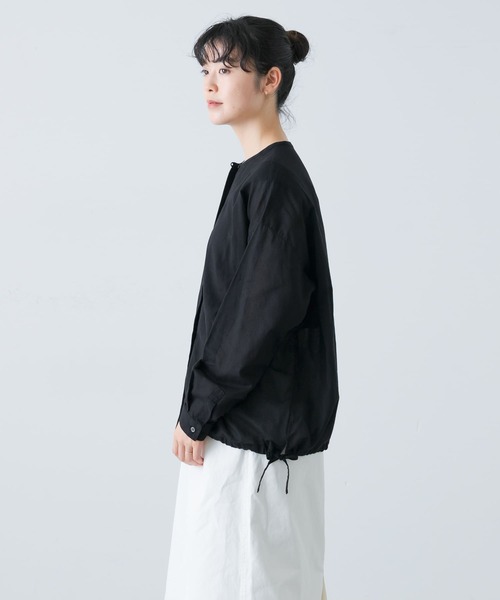 かぐれ（カグレ）の「コットンフライフロントシャツカーデ（シャツ