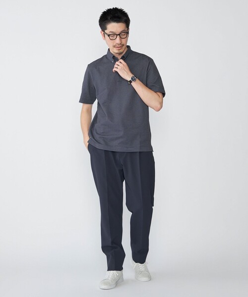 ★未使用★ SHIPS  セミワイド  カノコ ポロ シャツ シップス  XL セール】SHIPS: ボタンダウン カノコ ポロシャツ（ポロシャツ