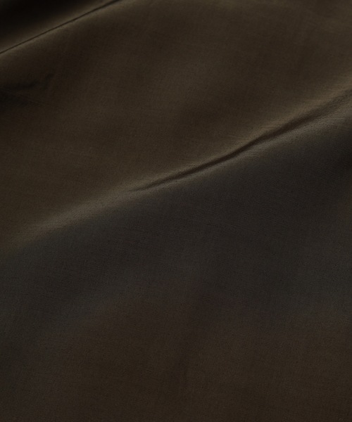 Jieda（ジエダ）の「RAYON WOOL OPEN COLLAR SHIRT（シャツ/ブラウス・メンズ・ブラック/ベージュ/グリーン・1/2）」の9枚目の写真