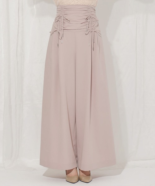 WILLSELECTION(ウィルセレクション)の「ドロスト風リボンワイドパンツ(その他パンツ・レディース・ネイビー/ピンク/チャコールグレー・SMALL/MEDIUM)」の21枚目の写真