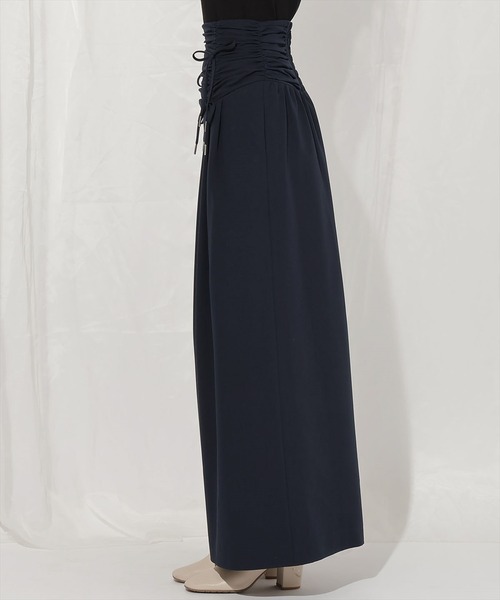 WILLSELECTION(ウィルセレクション)の「ドロスト風リボンワイドパンツ(その他パンツ・レディース・ネイビー/ピンク/チャコールグレー・SMALL/MEDIUM)」の15枚目の写真