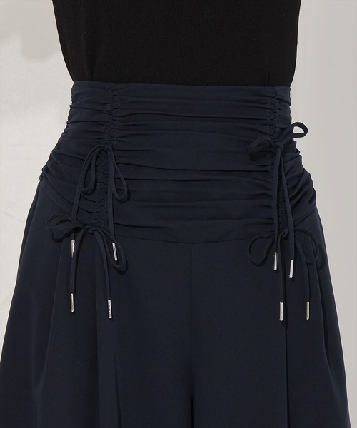 WILLSELECTION(ウィルセレクション)の「ドロスト風リボンワイドパンツ(その他パンツ・レディース・ネイビー/ピンク/チャコールグレー・SMALL/MEDIUM)」の13枚目の写真