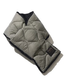 TAION(タイオン)の【TAION / タイオン】SOFT SHELL MILITARY REVERSIBLE DOWN SCARF / キルティングダウンマフラー(マフラー)