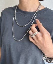 DouDou | ラインストーンロングネックレス(ネックレス)