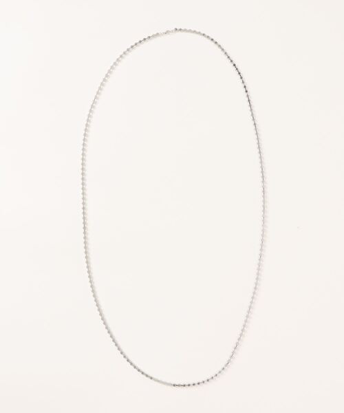 DouDou（ドゥドゥ）の「ラインストーンロングネックレス（ネックレス・レディース・シルバー・FREE）」の6枚目の写真