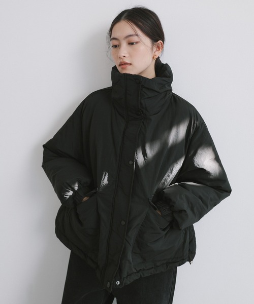 セール】ダブルポケット中綿ダウンジャケット（ダウンジャケット