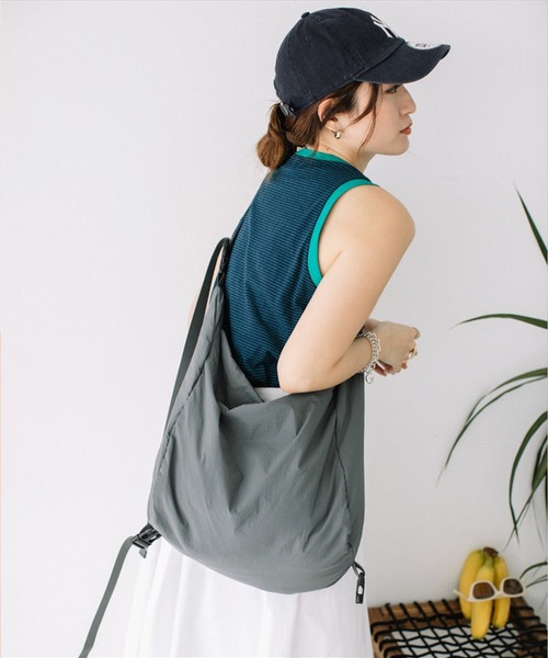 SUWDEE(スーディー)の「thin border tank top(タンクトップ・レディース・ネイビー/オレンジ/ピンク・FREE)」の15枚目の写真