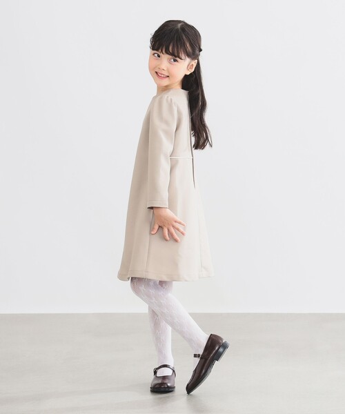 セール】【フォーマル・セレモニー】レースカラー ワンピース（100