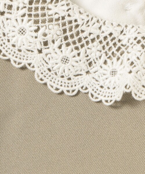 B:MING by BEAMS(ビーミングバイビームス)の「【フォーマル・セレモニー】レースカラー ワンピース(100~130cm)(ワンピース・キッズ・ベージュ/ネイビー・100/130/120/110)」の16枚目の写真