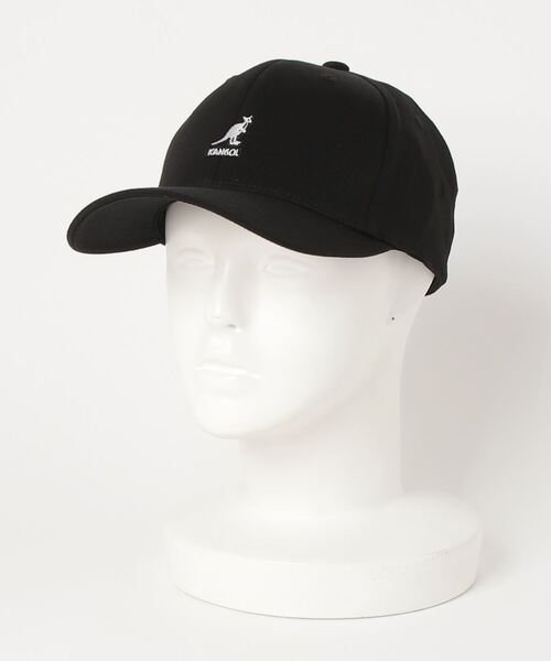 KANGOL（カンゴール）の「【KANGOL】WOOL FLEXFIT BASEBALL  230069603（キャップ・レディース・ブラック/ベージュ/ダークインディゴブルー/ホワイト・M/L/XXL）」の9枚目の写真