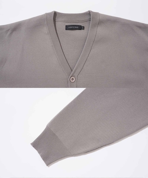 jiggys shop（ジギーズショップ）の「パフカルウォッシャブルミラノリブカーディガン（カーディガン/ボレロ・メンズ・ブラック/グレー系その他/チャコールグレー/ブルー系その他・SMALL/MEDIUM/LARGE/X-LARGE）」の11枚目の写真