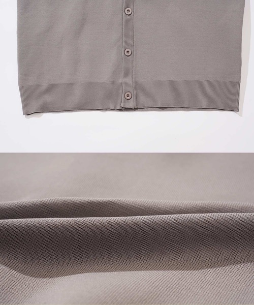 jiggys shop（ジギーズショップ）の「パフカルウォッシャブルミラノリブカーディガン（カーディガン/ボレロ・メンズ・ブラック/グレー系その他/チャコールグレー/ブルー系その他・SMALL/MEDIUM/LARGE/X-LARGE）」の12枚目の写真