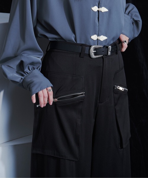 セール】ZIPポケットワイドパンツ（その他パンツ）｜Ellno Loset