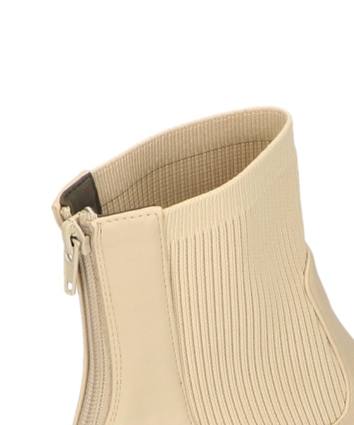 セール】リブニットバックジップブーツ 42407（ブーツ）｜WA ORiental