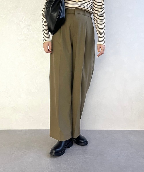 WA ORiental TRaffic（ダブルエーオリエンタルトラフィック）の「リブニットバックジップブーツ 42407（ブーツ・レディース・ブラウン/ベージュ/ブラック・S/M/L/LL）」の10枚目の写真