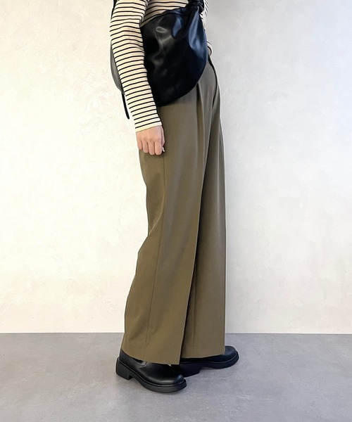 WA ORiental TRaffic（ダブルエーオリエンタルトラフィック）の「リブニットバックジップブーツ 42407（ブーツ・レディース・ブラウン/ベージュ/ブラック・S/M/L/LL）」の14枚目の写真