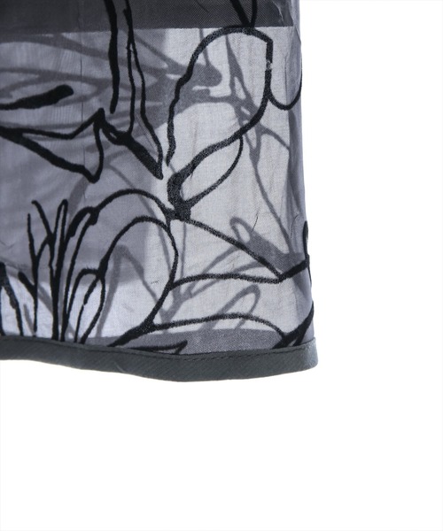 clear（クリア）の「【低身長サイズ有】フロッキープリントキャミソールワンピース [大人可愛い スタイルアップ]≪2024AW新作≫（ワンピース・レディース・ブラック/チャコールグレー/ピンク/グレー・F/XS）」の19枚目の写真