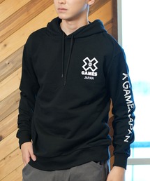 【ムラサキスポーツ限定】X-GAMES/エックスゲームズ パーカー/プルオーバー ユニセックス XGAMESMSH01