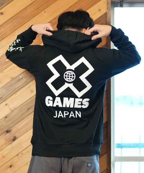 セール】【ムラサキスポーツ限定】X-GAMES/エックスゲームズ パーカー