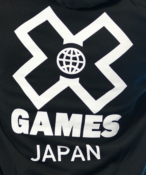 ムラサキスポーツ（ムラサキスポーツ）の「【ムラサキスポーツ限定】X-GAMES/エックスゲームズ パーカー/プルオーバー ユニセックス XGAMESMSH01（パーカー・メンズ・ブラック/グレー・L/XL/M）」の10枚目の写真
