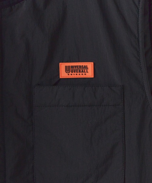 UNIVERSAL OVERALL（ユニバーサルオーバーオール）の「UNIVERSAL OVERALL/ユニバーサルオーバーオール INSULATION VEST ベスト（ベスト・メンズ・ブラック/ベージュ・M/L/XL）」の6枚目の写真