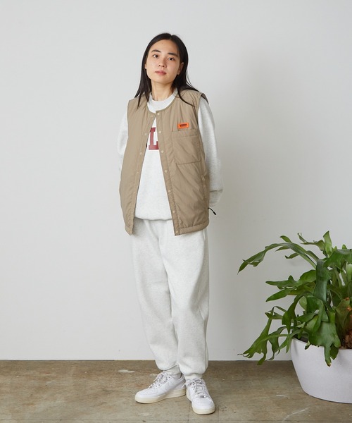 UNIVERSAL OVERALL（ユニバーサルオーバーオール）の「UNIVERSAL OVERALL/ユニバーサルオーバーオール INSULATION VEST ベスト（ベスト・メンズ・ブラック/ベージュ・M/L/XL）」の16枚目の写真