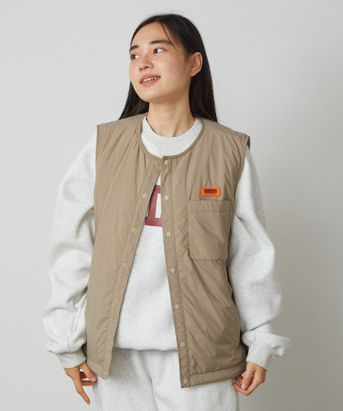 UNIVERSAL OVERALL（ユニバーサルオーバーオール）の「UNIVERSAL OVERALL/ユニバーサルオーバーオール INSULATION VEST ベスト（ベスト・メンズ・ブラック/ベージュ・M/L/XL）」の11枚目の写真