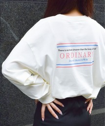 【spiritoso】ORDINARYプリントロンTEE