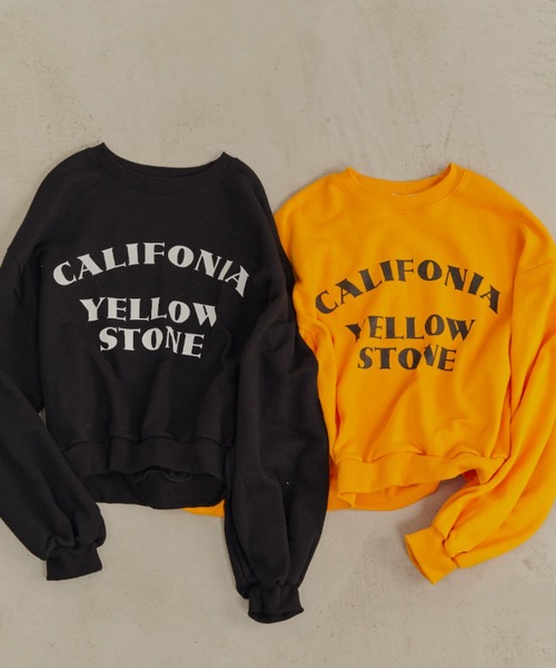Unitage(ユニテージ)の「YELLOW STONEスウェット(スウェット・レディース・イエロー/ブラック・FREE)」の16枚目の写真