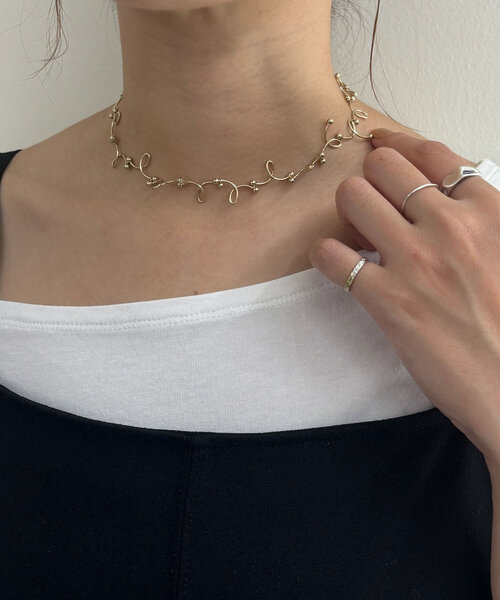 SHENERY（シーナリー）の「ツイストネックレス（ネックレス・レディース・ゴールド/シルバー・FREE）」の6枚目の写真