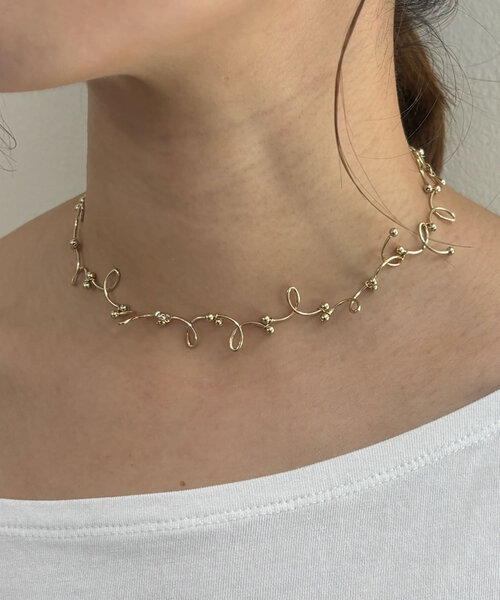 SHENERY（シーナリー）の「ツイストネックレス（ネックレス・レディース・ゴールド/シルバー・FREE）」の7枚目の写真