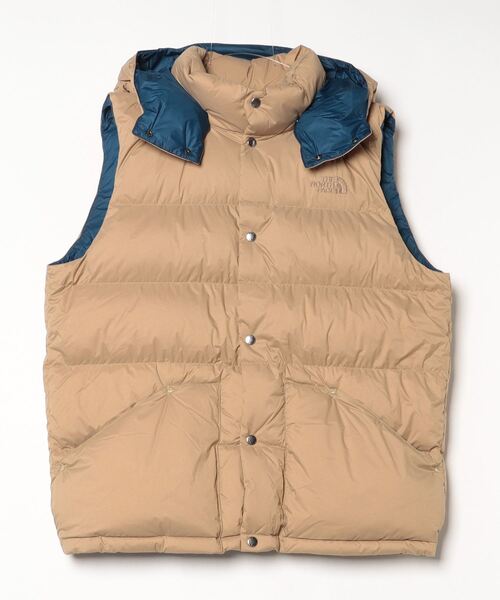 THE NORTH FACE（ザノースフェイス）の「ザ ノース フェイス THE NORTH FACE CAMP Sierra Vest_キャンプシエラベスト（ダウンベスト・メンズ・ブラック/ベージュ・M/L/XL）」の2枚目の写真