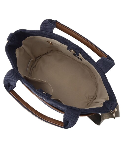 Lee（リー）の「◆【Lee別注】2WAYフロントポケットトートバッグ（トートバッグ・レディース・ボルドー/ベージュ/グレー/ネイビー・00）」の12枚目の写真