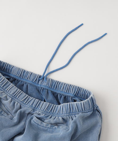 417 EDIFICE（フォーワンセブンエディフィス）の「PARIS BASKETBALL(パリ バスケットボール) 別注 ウォッシュド スウェットパンツ（スウェットパンツ・メンズ・ブルー/ブラック・MEDIUM/LARGE/X-LARGE）」の10枚目の写真